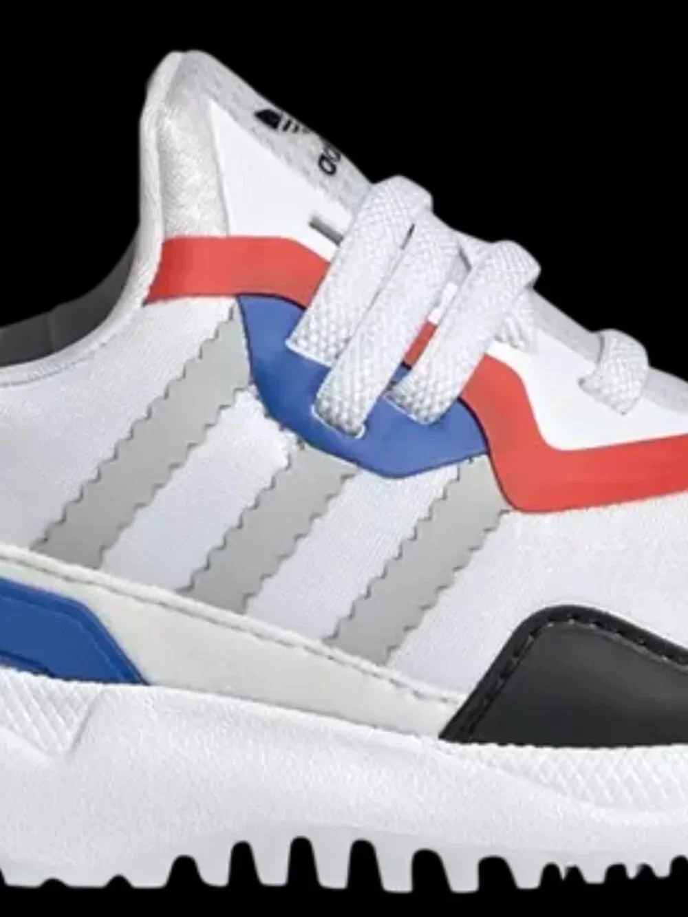 ADIDAS Flex TD - White Glow Blue - FX5328 - Toddler 8.5K - New